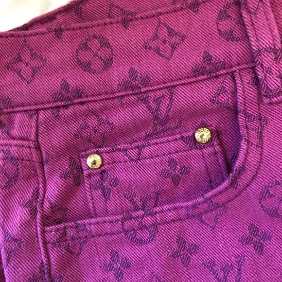 Louis Vuitton monogram jeans 100% authentic - Picture 2 of 9